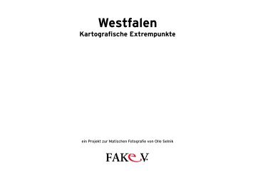 Westfalen Kartografische Extrempunkte - FAKe.V.