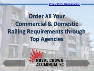 Toronto Aluminum Railings