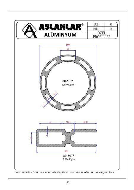 Aslanlar 2018 Kataloğu WEB