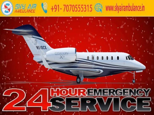 High-Quality Medical Air Ambulance Service in Delhi and Patna by Falcon Emergency