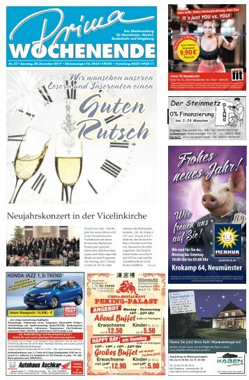 Prima Wochenende 52 2017