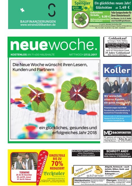 27.12.2017 NEUE WOCHE