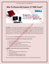 Why To Choose Dell Inspiron 17 7000 Touch?