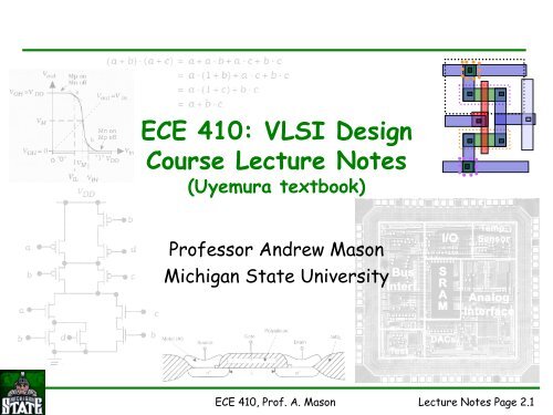 ECE 410 - College Of Engineering, Michigan State University