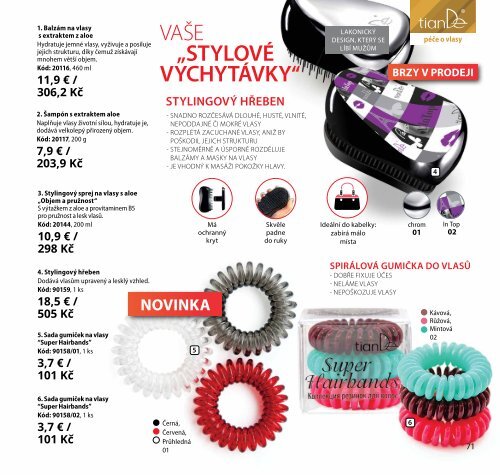 nový katalog tiande 2018