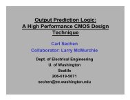 Output Prediction Logic: A High Performance CMOS Design ...