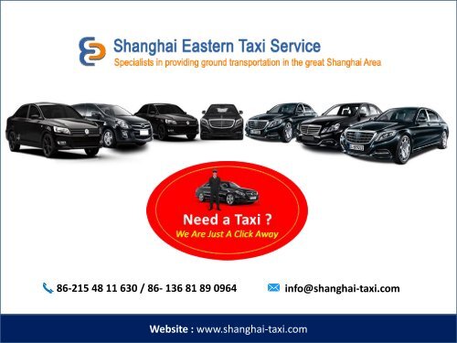 Shanghai-taxi.com - Airport Transfer Service  Hotel Pickup Shanghai