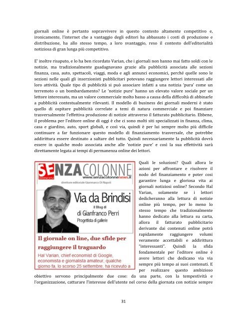 Via da Brindisi il Blog di Gianfranco Perri