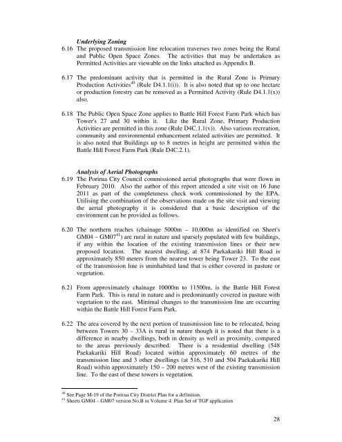Key Issues Report of the Porirua City Council - Environmental ...
