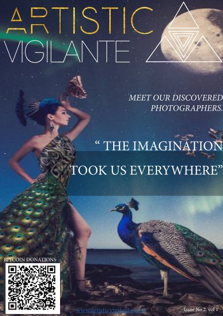 artistic vigilante volume 1,issue 2 ''The imagination took us everywhere''