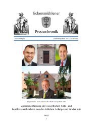 Eckersmühlener Pressechronik 2017