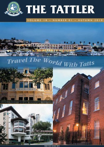 THe TaTTler - Tattersalls Club