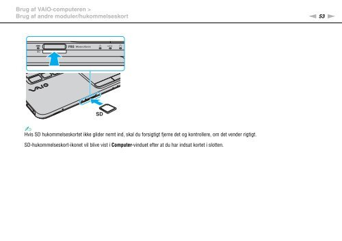 Sony VGN-NW26E - VGN-NW26E Mode d'emploi Danois