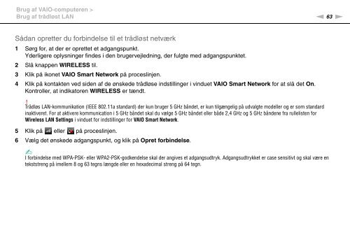 Sony VGN-NW26E - VGN-NW26E Mode d'emploi Danois