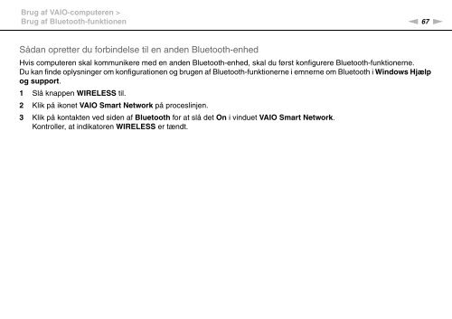 Sony VGN-NW26E - VGN-NW26E Mode d'emploi Danois