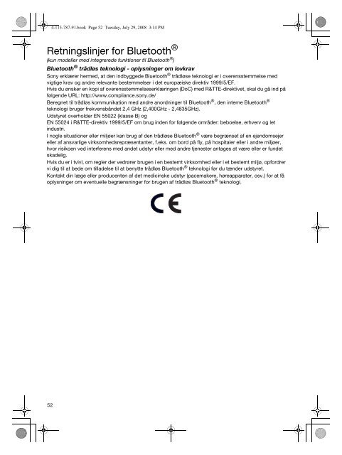 Sony VGN-FW21Z - VGN-FW21Z Documents de garantie Finlandais