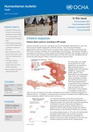 Cholera response Humanitarian bulletin - Haiti Humanitarian ...