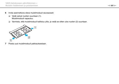 Sony VPCEB2C4E - VPCEB2C4E Mode d'emploi Finlandais