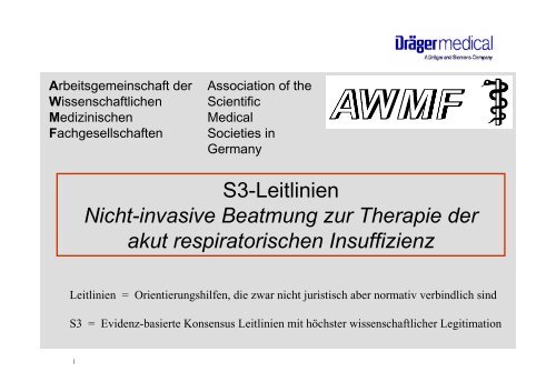 Nicht invasive Beatmung - Zollernalb Klinikum gGmbH