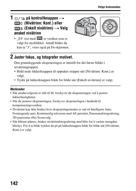 Sony SLT-A37 - SLT-A37 Consignes d&rsquo;utilisation Norv&eacute;gien