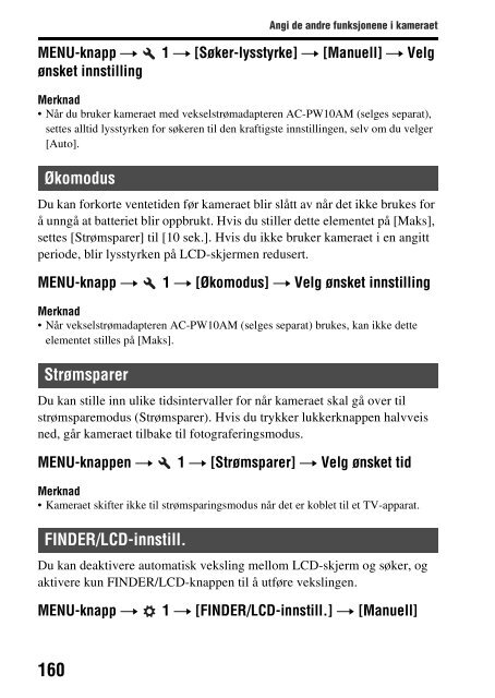 Sony SLT-A37 - SLT-A37 Consignes d&rsquo;utilisation Norv&eacute;gien