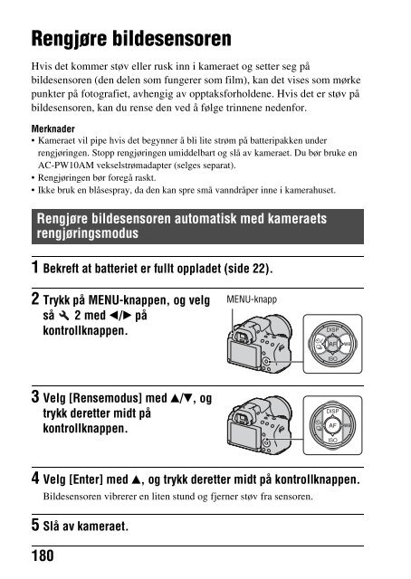 Sony SLT-A37 - SLT-A37 Consignes d&rsquo;utilisation Norv&eacute;gien