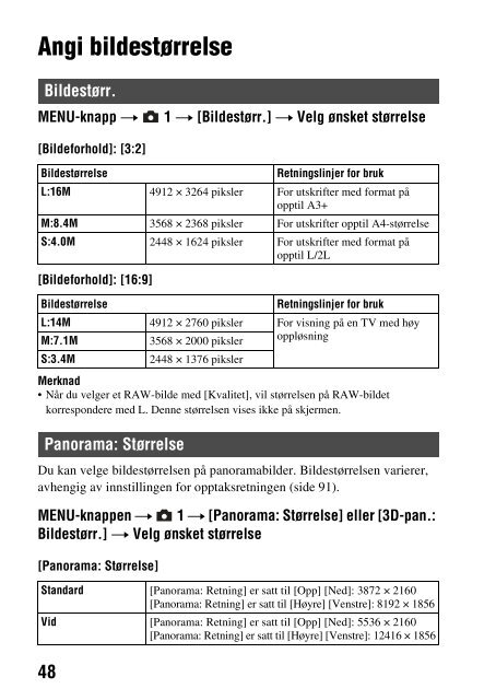 Sony SLT-A37 - SLT-A37 Consignes d&rsquo;utilisation Norv&eacute;gien