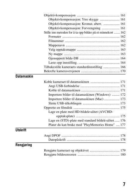 Sony SLT-A37 - SLT-A37 Consignes d&rsquo;utilisation Norv&eacute;gien