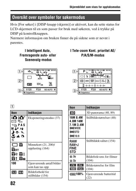 Sony SLT-A37 - SLT-A37 Consignes d&rsquo;utilisation Norv&eacute;gien