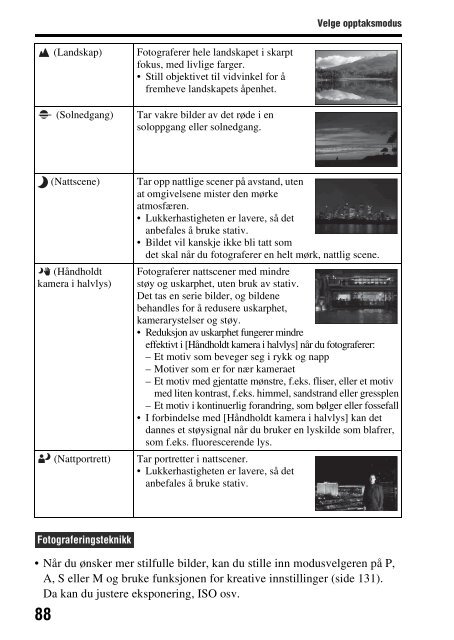Sony SLT-A37 - SLT-A37 Consignes d&rsquo;utilisation Norv&eacute;gien