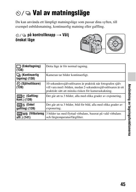 Sony SLT-A37 - SLT-A37 Consignes d&rsquo;utilisation Su&eacute;dois