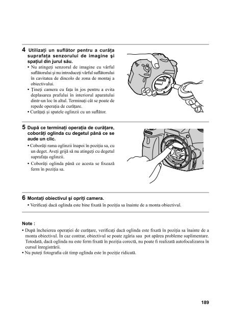 Sony SLT-A37 - SLT-A37 Mode d'emploi Roumain