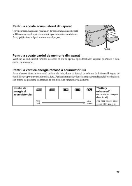 Sony SLT-A37 - SLT-A37 Mode d'emploi Roumain