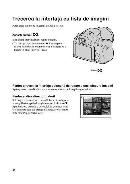 Sony SLT-A37 - SLT-A37 Mode d'emploi Roumain