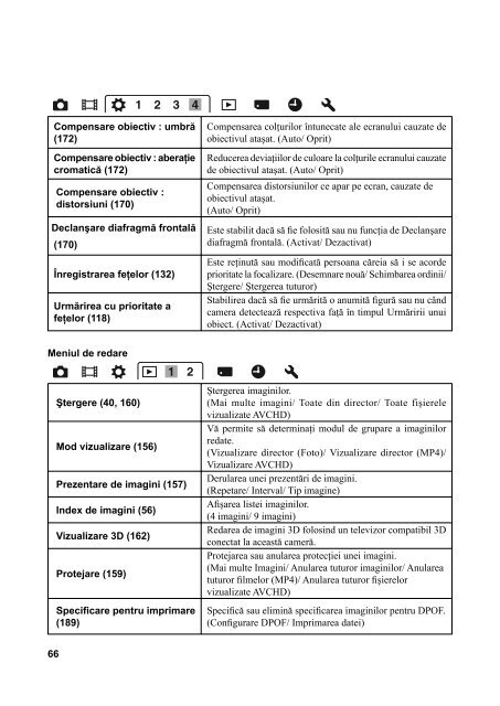 Sony SLT-A37 - SLT-A37 Mode d'emploi Roumain