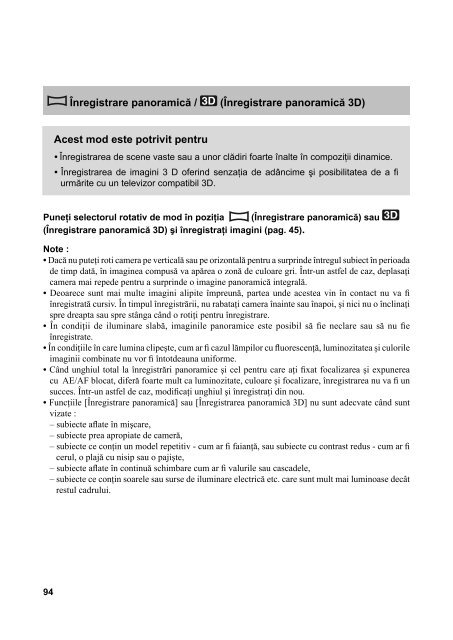 Sony SLT-A37 - SLT-A37 Mode d'emploi Roumain