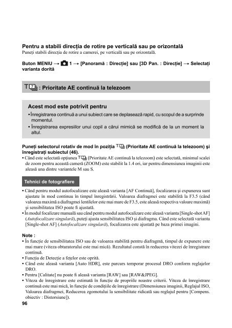 Sony SLT-A37 - SLT-A37 Mode d'emploi Roumain