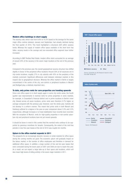 Market Report 2011 GerMany - Europe Real Estate