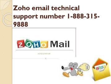 zoho email technical support number 1-888-315-9888