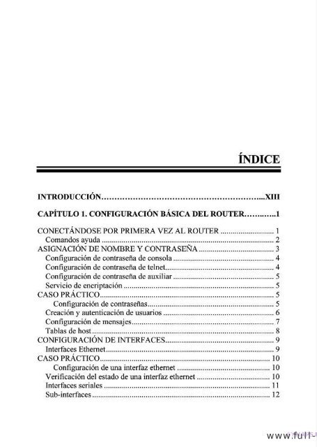 Tecnicas de Configuracion de Ro - Ernesto Ariganello