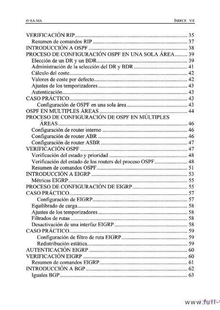 Tecnicas de Configuracion de Ro - Ernesto Ariganello