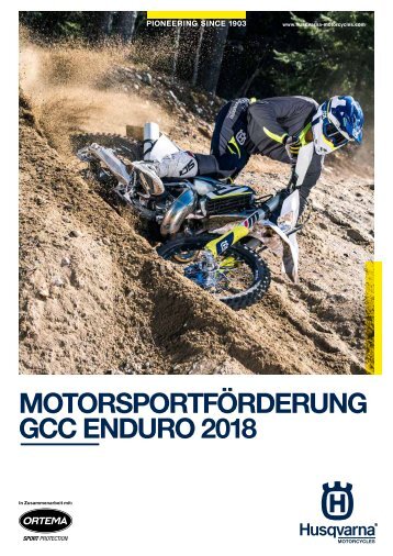 Husqvarna-Motorsportförderung 2018