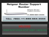 Call +1-888-664-3555 Netgear Router support phone number 