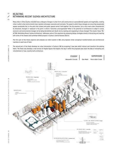 YEARBOOK 2016 - 2017 | XJTLU DEPARTMENT OF ARCHITECTURE  