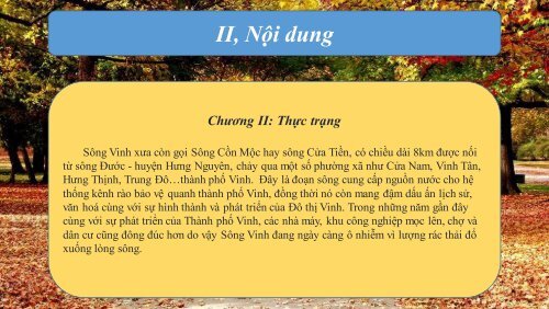 [DISCUSSION] Ô nhiễm môi trường nước tại sông Cửa Tiền