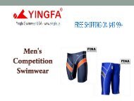 Men Top Competition Swimwear