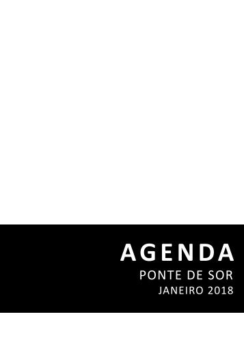Agenda Ponte de Sor - janeiro 2018