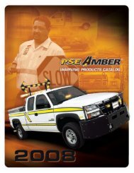 Code 3 Amber Catalog - Vineland Auto Electric