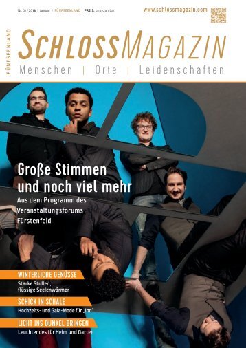 SchlossMagazin Fünfseenland Januar 2018