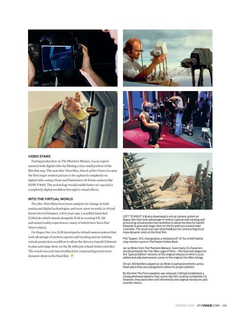 VFX Voice - January 2018 Issue